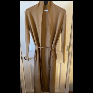 Aritzia Babaton Kirby Camel Belted Cardigan XS